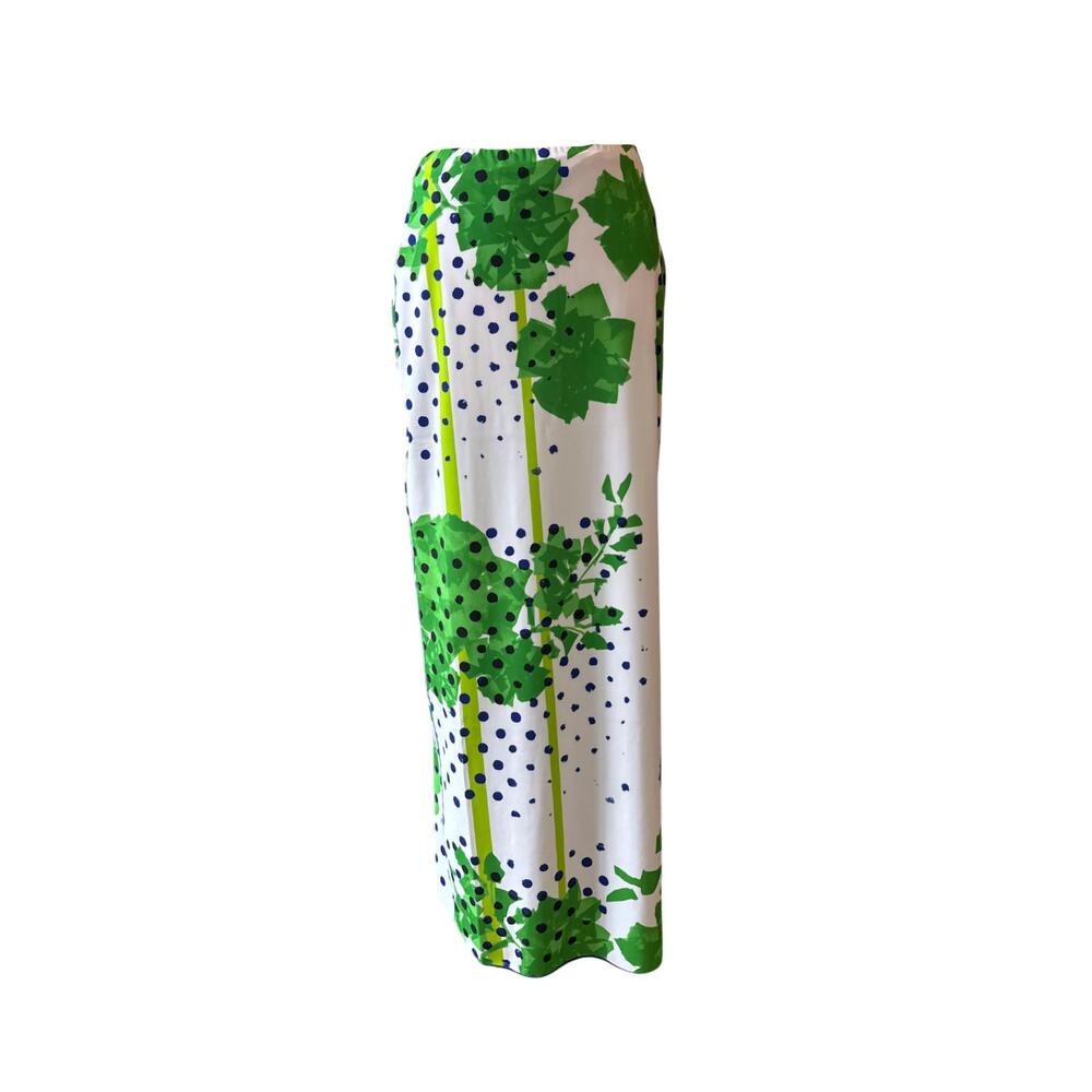 NEW ROHKA women's rose pencil skirt in green